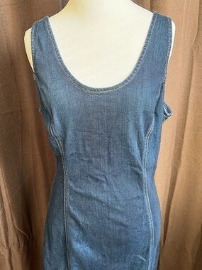 Guess Blue Denim Mini Dress